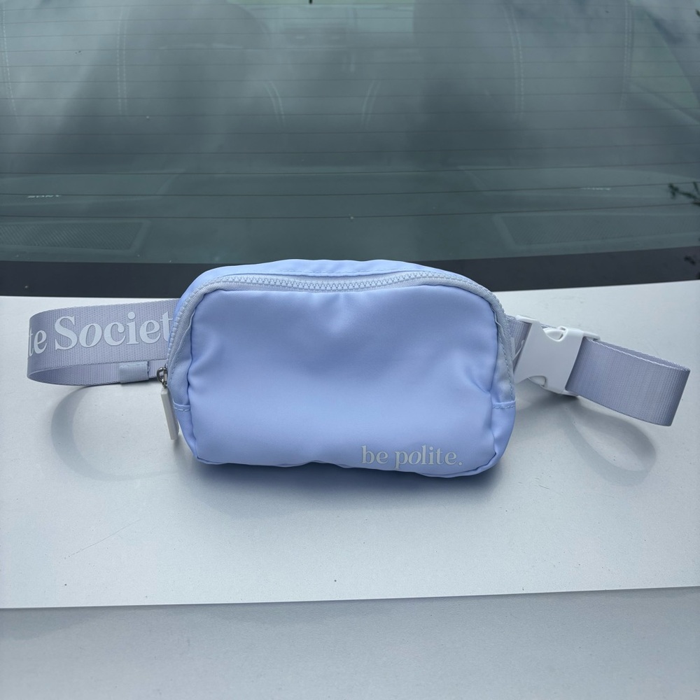 Purple Polite Society Belt Bag